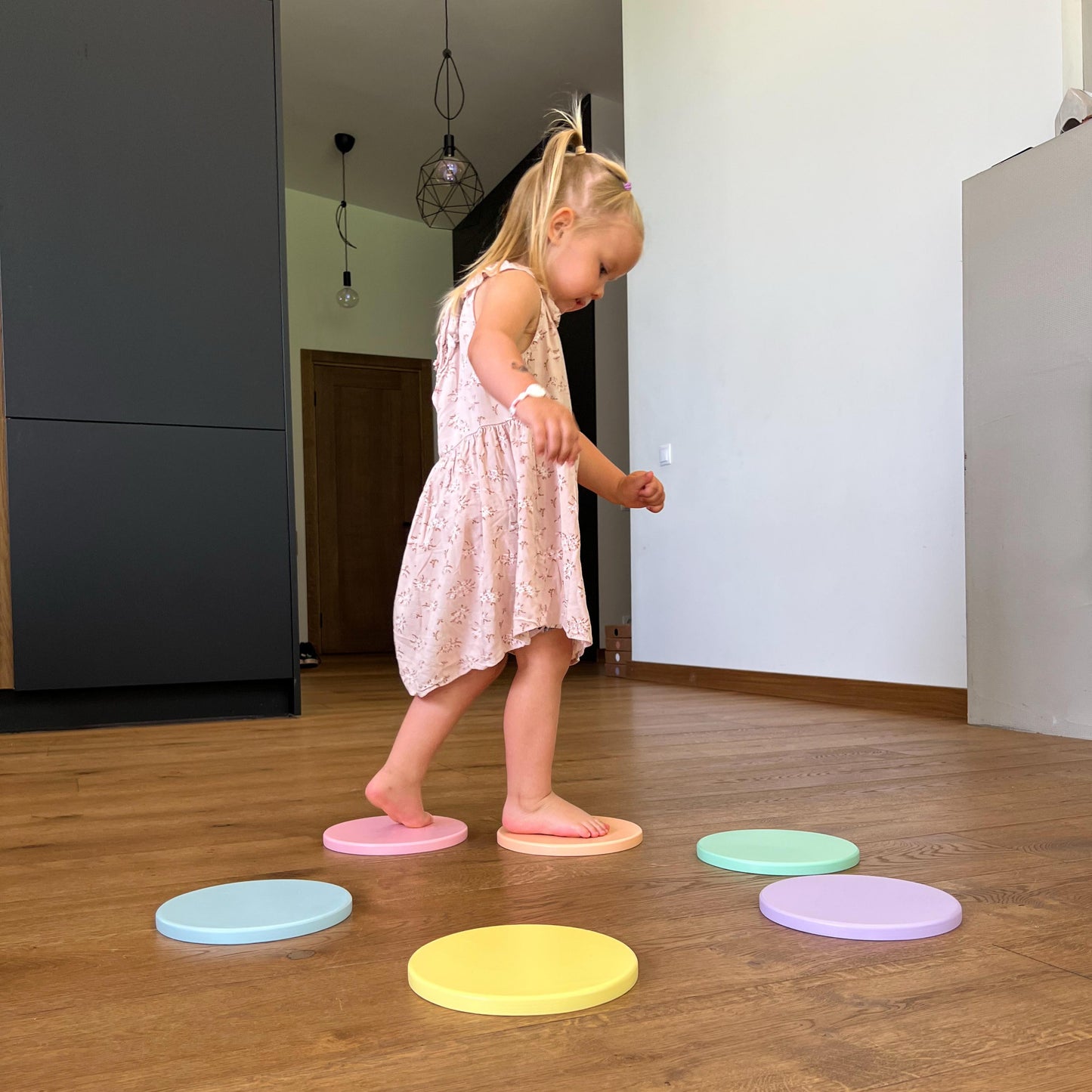 Colorful Stepping pads