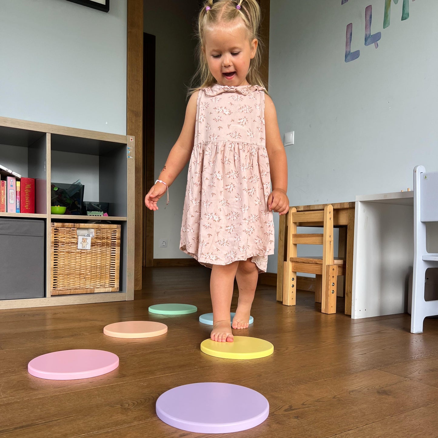Colorful Stepping pads