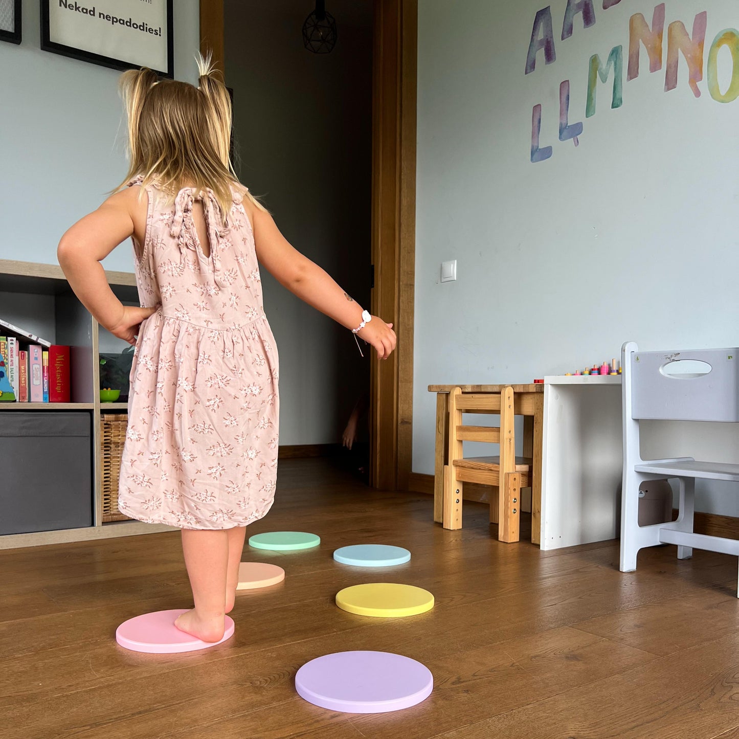 Colorful Stepping pads