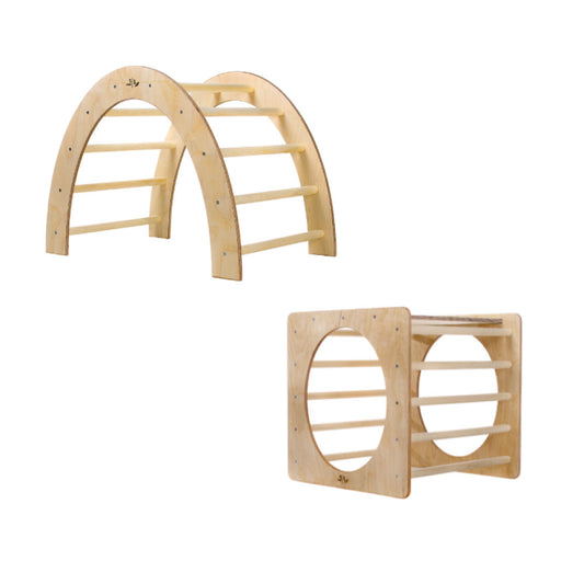 Climbing Cube & Arch Set