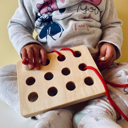 Montessori Lacing Toy Frame