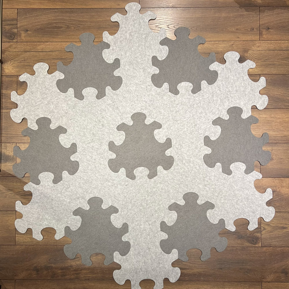 Puzzlematten aus Filz