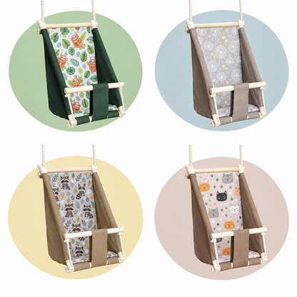 Wooden swings variations