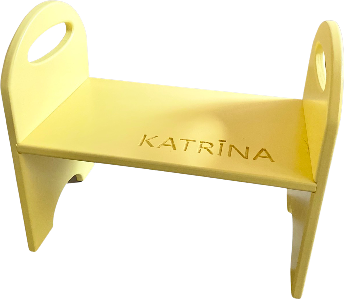 Yellow-personalized-step-stool